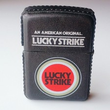 Lucky Strike ZIPPO Leder