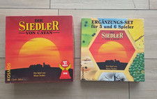 Die Siedler von Catan Basisspiel + Ergänzungsset für 5 & 6 Spieler Holz Geprüft