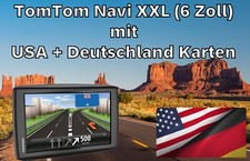 6 Zoll TomTom XXL Navi mit USA + DE Karten 2025 GPS für Urlaub Navigationsgerät