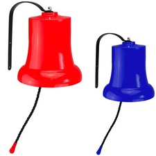 Glocke für Spielturm Klingel für Kinder Schiffsglocke Garten mit Bügel Feuerwehr
