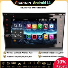 8-Kern DAB+ Android 14 Autoradio GPS Navi Opel Corsa Antara Zafira Vivaro Vectra