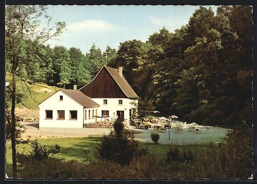 Ansichtskarte leckingsen über - leckingsen,
