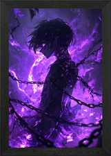 Gekettigter Anime Krieger