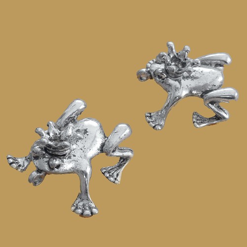 Anhänger frosch metall mm - anhänger, 27