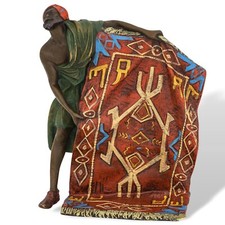 Skulptur Teppichhändler
