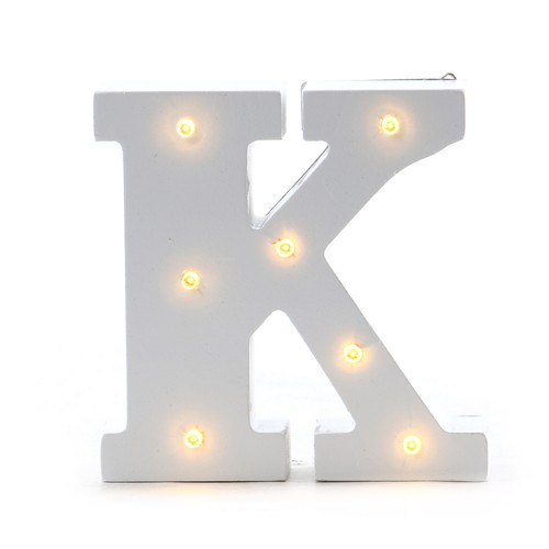 Led buchstabe mit - buchstabe, "k"