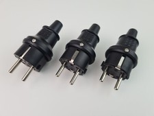 3 x Schuko Stecker Gummi