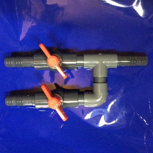 Pvc schlauchverteiler wege - pvc, 3-wege