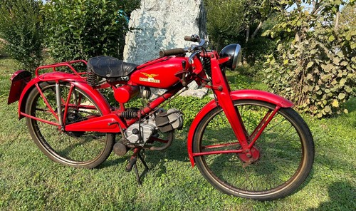 Moto guzzi guzzino rosso - moto, 65"