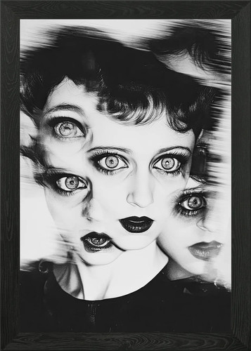 Surreale frau portrait - surreale,