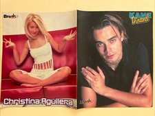 Christina Aguilera & Kane Dinand A4 Poster Backstreet Boys A3 Poster