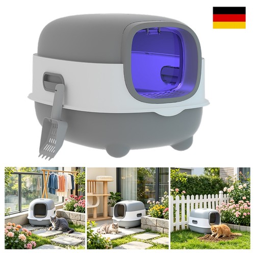 Selbstreinigende katzenklo mit - selbstreinigende,