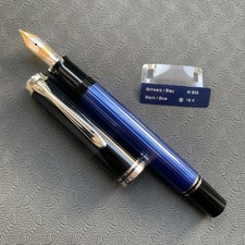 Pelikan M805 Blue fountain pen
