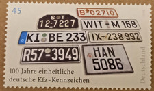 BRD 2006 Bund " 100 Jahre einheitliche deutsche KFZ-Kennzeichen " MiNr.: 2551