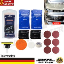 Scheinwerfer Profi Reparatur Set Politur Frontscheinwerfer Polieren Aufbereitung