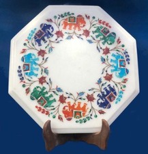 15" Marmor Beistelltisch