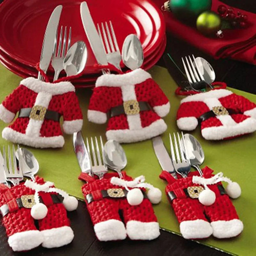Weihnachtsmann besteckhalter - weihnachtsmann,