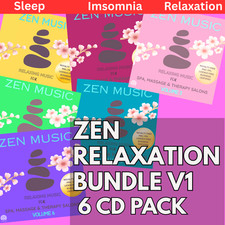 ZEN RELAXATION MUSIC CD BUNDLE
