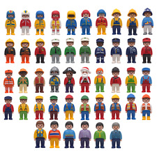 Playmobil 123 Figuren Männer Vater Opa Rennfahrer Pilot Landwirt Bauarbeiter