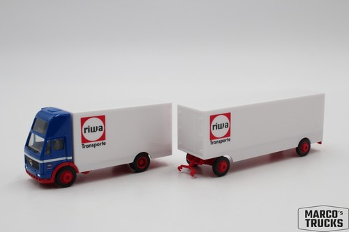Herpa koffer hängerzug - herpa,