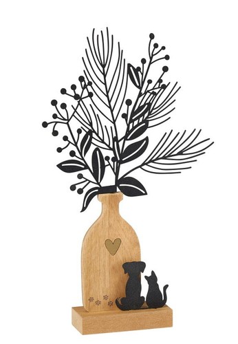 Formano dekofigur vase hund - dekofigur, +