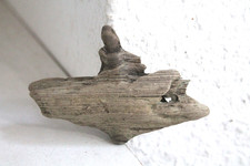 Schwemmholz Treibholz   ❤️   Schiff Boot Mast Segel Rumpf  L 10 cm - mega schön