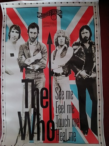 The who poster - the, poster.