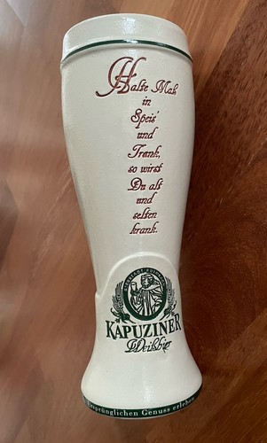 Bierkrug kapuziner weißbier - bierkrug,