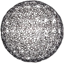 METALL-Ornamentkugel BLUME