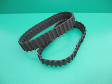 2x Lego Gummi Kette schwarz 36 Stollen Raupen Bagger Kettenantrieb  (140222K)