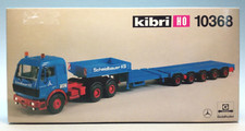 Kibri 10368 Mercedes LKW mit Tiefbettauflieger Tieflader Schmidbauer KG H0 1:87