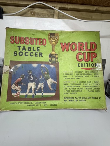 Vintage subbuteo world cup - world,