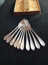 10 edle Kuchengabeln v. WMF