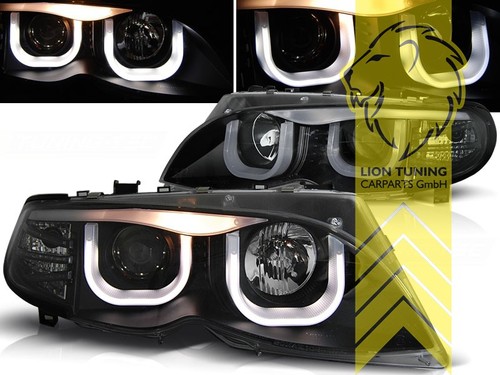 Led angel eyes scheinwerfer - 3d,