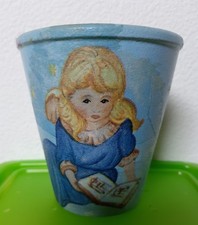 Weihnachten Blumentopf Übertopf Engel Serviettentechnik