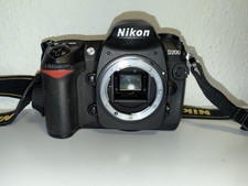 Nikon D D200 10.2MP Digitalkamera - Schwarz (Nur Gehäuse)