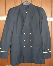 Bundeswehr Marine  Sakko Ausgehjacke  dkl. blau  Navy Gr.190/104 Abzeichen (7XR)