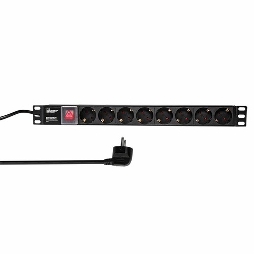 Steckdosenleiste 8 fach - 19", 8-fach