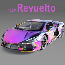 Lamborghini Revuelto 1:24 Rainbow Edit. Modellauto mit Funktion Licht Sound NEU
