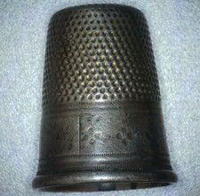 Alter Fingerhut, Metall