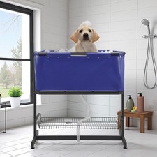 Hundebadewanne Hundewaschstation Badewanne für Hunde Katzen Bad Pflege Dusche