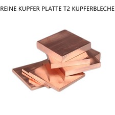 Reine Kupfer Platte