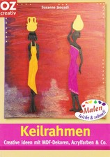 [ DIY Malen ] Keilrahmen-Bilder mit MDF-Dekoren, Acrylfarben & Co. *NEUWERTIG*