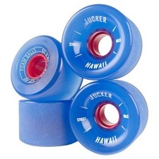 JUCKER HAWAII Longboard & Mini Cruiser Rollen FOAM BALLS 65mm 80A CP40 (4er) Blu