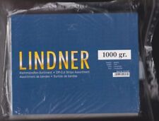 LINDNER KLEMMSTREIFEN-KILOWARE: 1.WAHL  1000 GRAMM glasklar Hintergrund