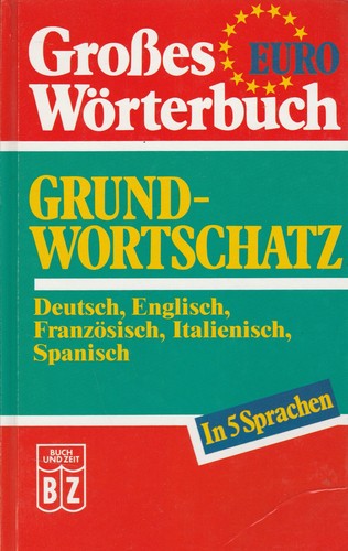 Großes euro wörterbuch - euro, in