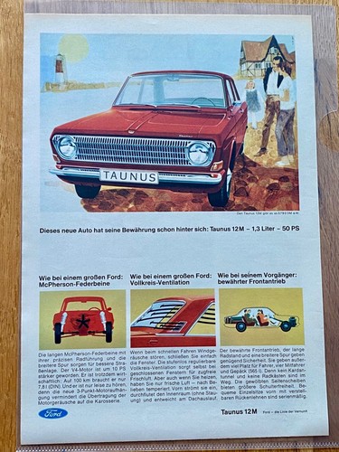 1966 ford taunus 12m limousine - 12m,