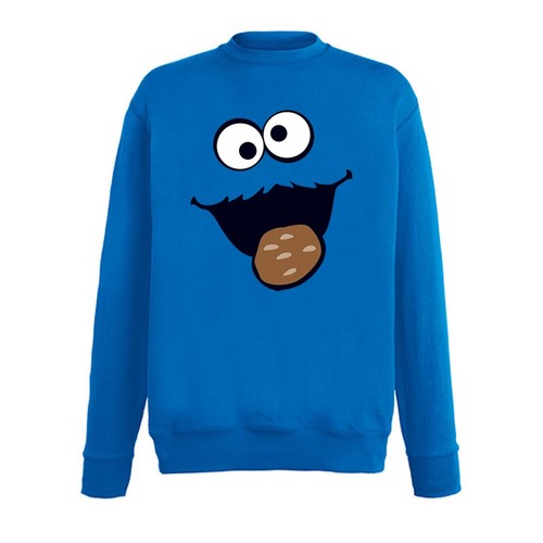 Sweatshirt krümelmonster mit - sweatshirt,