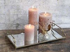 Tablett Spiegeltablett Metall