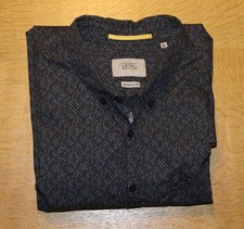 Herren Langarmhemd Camel